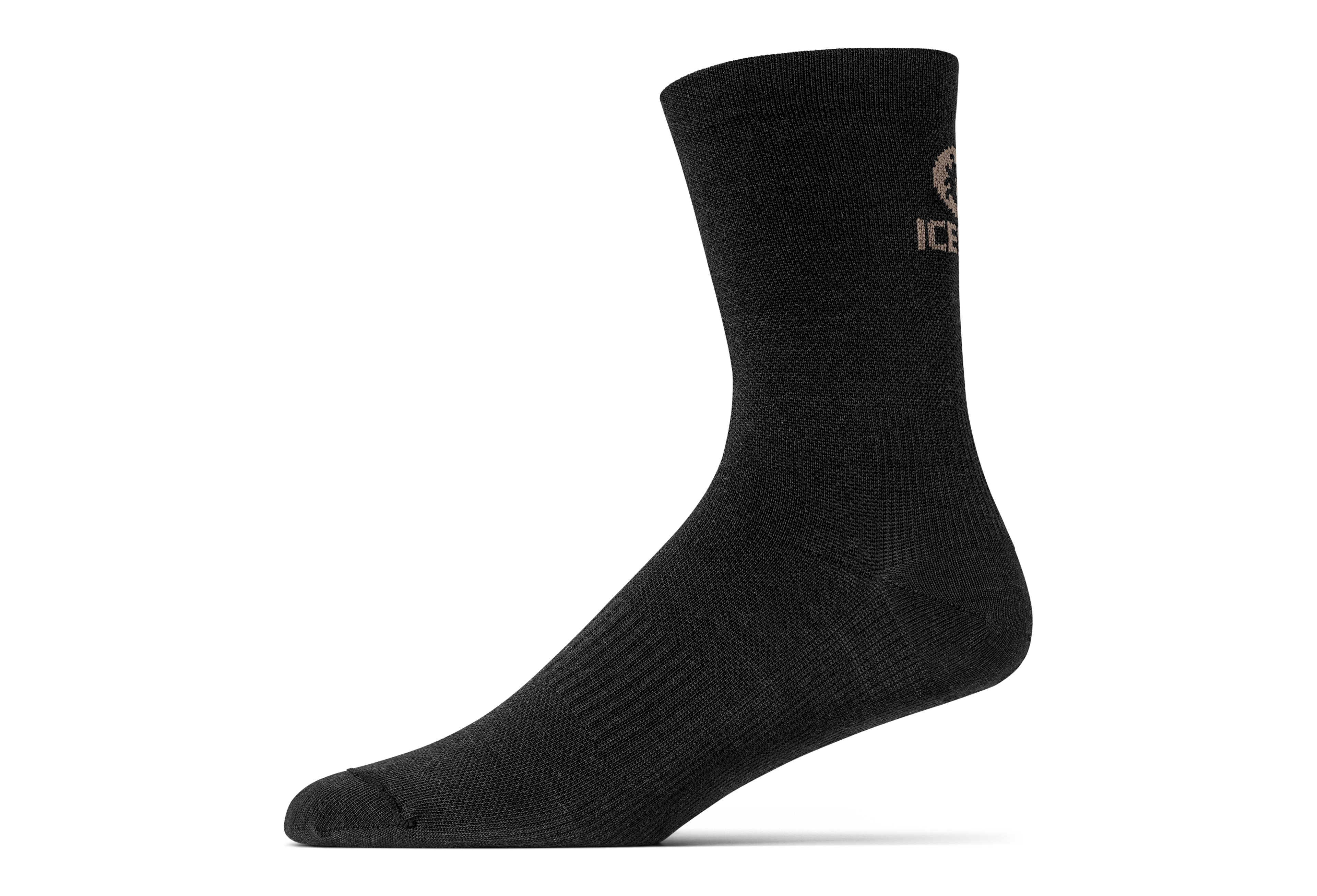 Light Merino Sock - Black